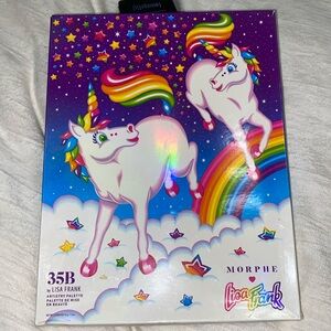 Lisa Frank palette morphe Makeup Eyeshadow new  unicorn 35B
